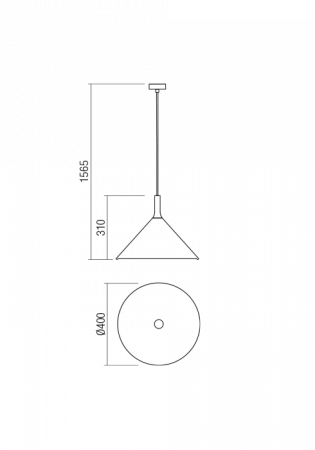 Pendul REDO Jaap 01-1609 E27 1x42W IP20 Coffee [1]