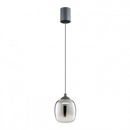 Lustre - Suspensie Redo Khadi, negru mat, LED, 6W, 370 lumeni, alb cald 3000K, D.12 cm, 01-3486