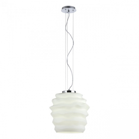 BLACK FRIDAY 2024 - Suspensie REDO Magma 01-1141 E27 1x42W Ø300 IP20 Alb Opal