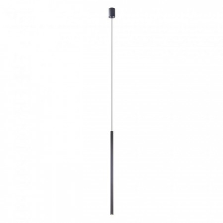 Lustre - Suspensie Redo Nikos, negru mat, LED, 8W, 408 lumeni, alb cald 3000K, H.75 cm, 01-3861