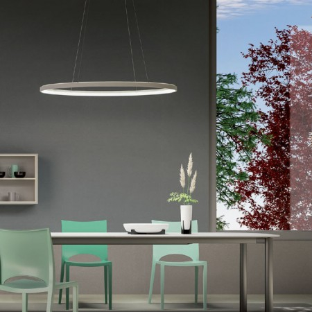 Suspensie Redo Nobu, alb mat, LED CCT, 120W, 7296 lumeni, 3000K/4000K, L.120 cm, 01-3818 [1]