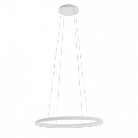BLACK FRIDAY 2024 - Suspensie Redo Nobu, alb mat, LED CCT, 80W, 4904 lumeni, 3000K/4000K, L.80 cm, 01-3812