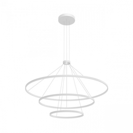 BLACK FRIDAY 2024 - Suspensie REDO Orbit 01-2242 LED 150W h1700 Ø340 7156lm 3000K IP20 Nedimabil Alb mat
