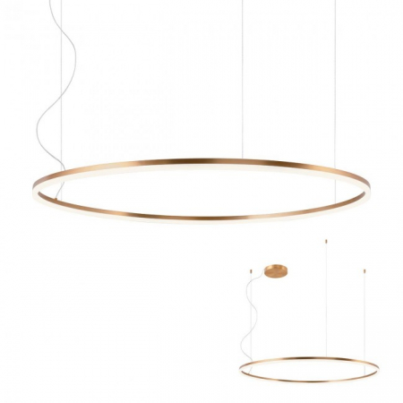 BF LUSTRE - Suspensie Redo Orbit LED Direct Light bronz  84W  7145 lumeni  alb neutru 4000K 01-1919