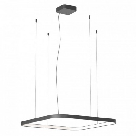 BLACK FRIDAY 2024 - Suspensie Redo Orion, negru mat, LED CCT, 58W, 3784 lumeni, 2700K/3000K/4000K, L.75 cm, 01-3897