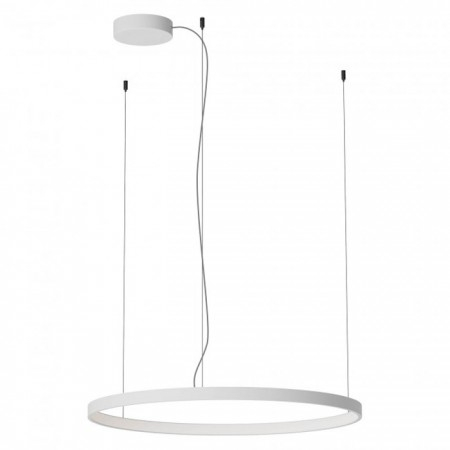 BLACK FRIDAY 2024 - Suspensie Redo Orion Round, alb mat, LED CCT, 58W, 3937 lumeni, 2700K/3000K/4000K, D.75 cm, 01-3870