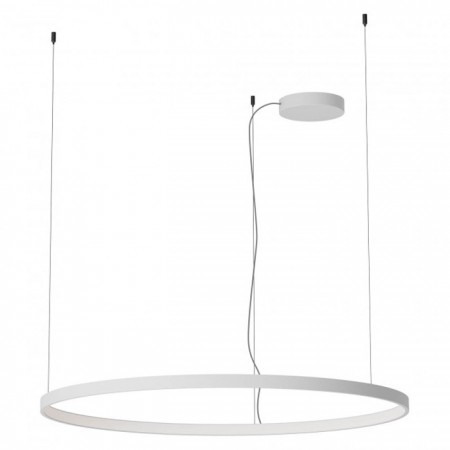 Lustre - Suspensie Redo Orion Round, alb mat, LED CCT, 75W, 5544 lumeni, 2700K/3000K/4000K, D.100 cm, 01-3874