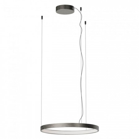 BLACK FRIDAY 2024 - Suspensie Redo Orion Round, foggy nickel, LED CCT, 40W, 2660 lumeni, 2700K/3000K/4000K, D.50 cm, 01-3868