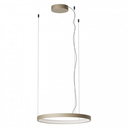 BLACK FRIDAY 2024 - Suspensie Redo Orion Round, silver coffee, LED CCT, 40W, 2660 lumeni, 2700K/3000K/4000K, D.50 cm, 01-3867