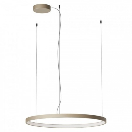 BLACK FRIDAY 2024 - Suspensie Redo Orion Round, silver coffee, LED CCT, 58W, 3937 lumeni, 2700K/3000K/4000K, D.75 cm, 01-3871