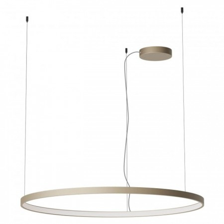 BLACK FRIDAY 2024 - Suspensie Redo Orion Round, silver coffee, LED CCT, 75W, 5544 lumeni, 2700K/3000K/4000K, D.100 cm, 01-3875