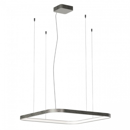 Lustre - SUSPENSIE REDO ORION SU LED 750*750 58W CCT 2700/3000/4000K FOGGY NICKEL(4.1.2) (SQ)