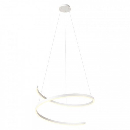 BLACK FRIDAY 2024 - Suspensie Redo Scroll, alb mat, LED, 46W, 2182 lumeni, 3000K/4000K/6000K, D.75 cm, 01-4016