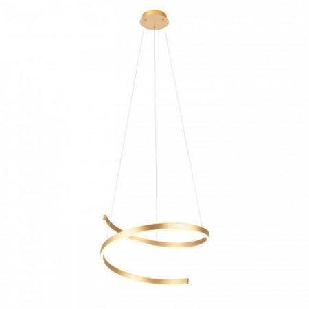 BLACK FRIDAY 2024 - Suspensie Redo Scroll, bronz mat, LED, 38W, 1910 lumeni, 3000K/4000K/6000K, D.60 cm, 01-4014