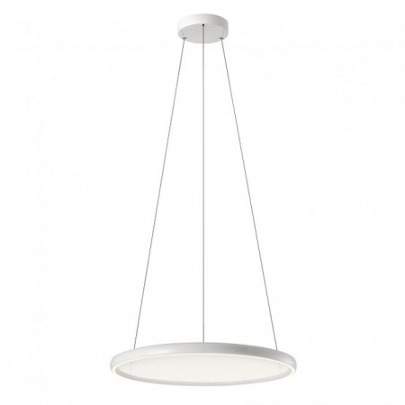 BLACK FRIDAY 2024 - Suspensie Redo Vance, alb, telecomanda, LED CCT, 70W, 5800 lumeni, 2700K/4000K/5000K, D.65 cm, 01-3938