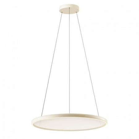 BLACK FRIDAY 2024 - Suspensie Redo Vance, bej, telecomanda, LED CCT, 90W, 7200 lumeni, 2700K/4000K/5000K, D.80 cm, 01-3739