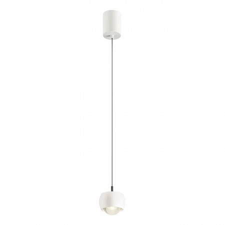Lustre - Suspensie Smarter Aves, alb mat, LED, 12W, 720 lumeni, alb cald 3000K, D.10 cm, 01-3546