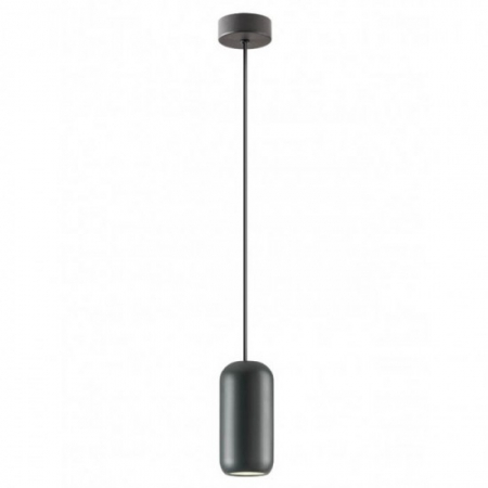 Pendule - Suspensie Smarter Boom, negru mat, 1XGU10, D.8 cm, 01-3474