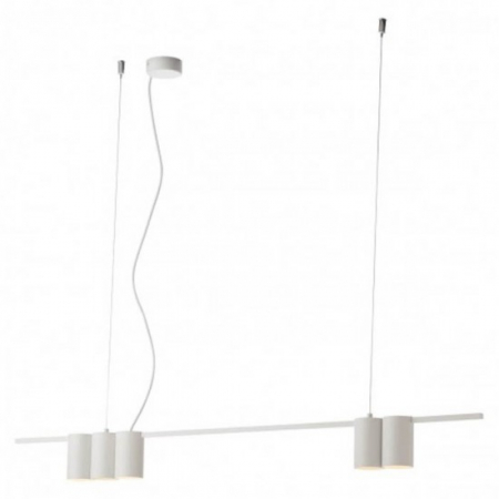 Lustre - Suspensie Smarter Modi, alb, 5XGU10, L.100 cm, 01-3514