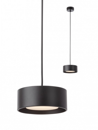 Pendul Smarter Punkt  01-3101 LED 6W 374 lm 3000K Metal Negru mat IP20