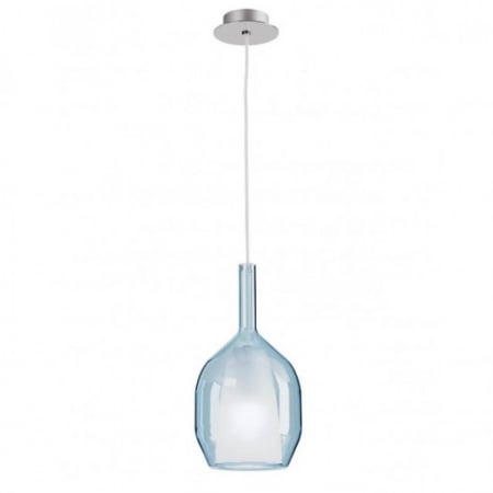 Pendule - Suspensie Smarter Tresor, sticla albastra, 1XE27, D.15 cm, 01-3633