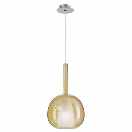 Pendule - Suspensie Smarter Tresor, sticla ambra, 1XE27, D.20 cm, 01-3642
