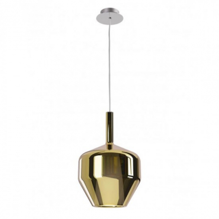 Pendule - Suspensie Smarter Tresor, sticla aurie, 1XE27, D.20 cm, 01-3646