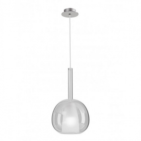 Pendule - Suspensie Smarter Tresor, sticla transparenta, 1XE27, D.20 cm, 01-3638