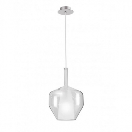 Pendule - Suspensie Smarter Tresor, sticla transparenta, 1XE27, D.20 cm, 01-3645