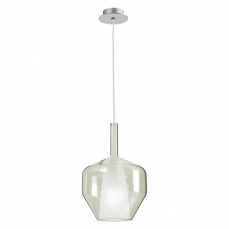 Pendule - Suspensie Smarter Tresor, sticla verde, 1XE27, D.20 cm, 01-3648