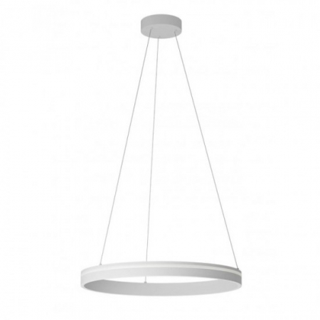 ILUMINAT - Suspensie Smarter Valdis, alb mat, LED CCT, 38W, 2109 lumeni, 3000K/4000K, D.59 cm, 01-3774