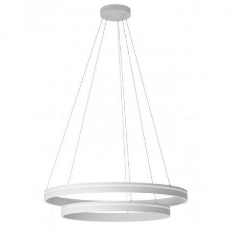 ILUMINAT - Suspensie Smarter Valdis, alb mat, LED CCT, 76W, 3710 lumeni, 3000K/4000K, D.79 cm, 01-3783