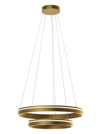 ILUMINAT - Suspensie Smarter Valdis 01-3778, auriu mat, LED CCT, 55W, 2525 lumeni, 3000K/4000K, D.592mm/403mm IP20