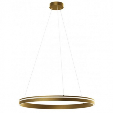 Lustre - Suspensie Smarter Valdis, auriu mat, LED CCT, 57W, 2895 lumeni, 3000K/4000K, D.79 cm, 01-3781