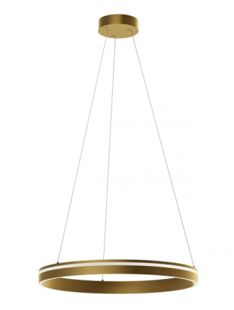 ILUMINAT - Suspensie Smarter Valdis, auriu mat, LED CCT, 38W, 2030 lumeni, 3000K/4000K, D.592mm IP20