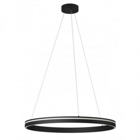 Lustre - Suspensie Smarter Valdis, negru mat, LED CCT, 57W, 2610 lumeni, 3000K/4000K, D.79 cm, 01-3782