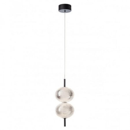 Pendule - Pendul Smarter Ventura, negru mat, LED, 12W, 1309 lumeni, alb cald 3000K, H.36 cm, 01-4024