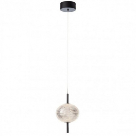 ILUMINAT - Pendul Smarter Ventura, negru mat, LED, 6W, 667 lumeni, alb cald 3000K, H.25 cm, 01-4023