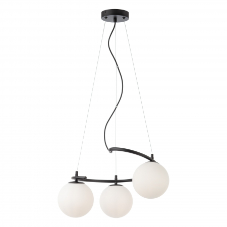 Lustre - Suspensie Volley 01-2716, 3 x E14, negru