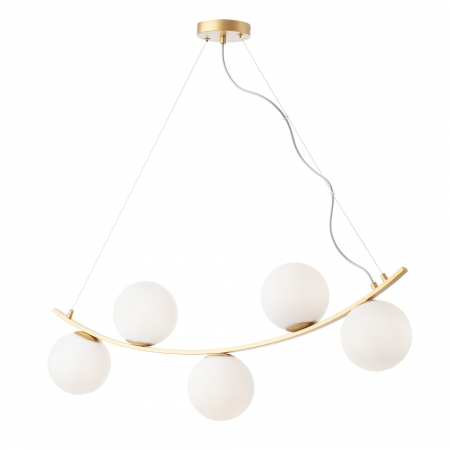 Lustre - Suspensie Volley 01-2721, 5 x E14, auriu