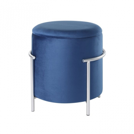 DECORATIUNI - Taburet EGLO MASHIKE 424137 Catifea Blue Poliester Spuma Ø410x460 mm