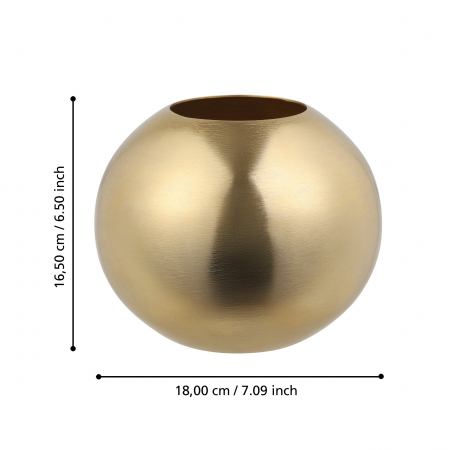 Vaza EGLO ABUCAY 421049 Aluminium Brass Ø180 mm  [4]