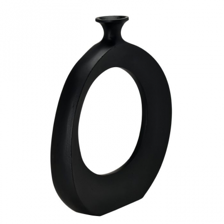Vaze - Vaza EGLO  ANKAREFO 421441 Aluminium Black Handmade 255x50x300 mm