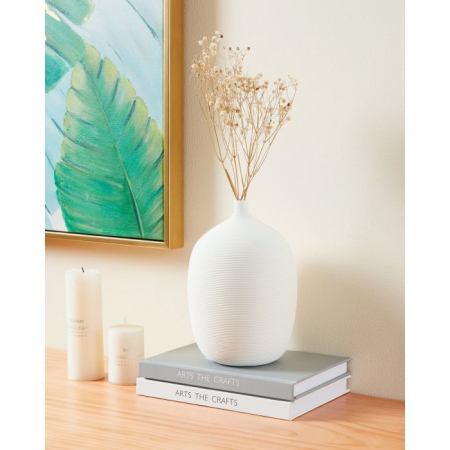 Vaza EGLO MITANE 421263 Ceramic White Ø145x212 mm  [1]