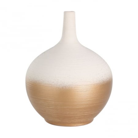 Vaza EGLO SARYKSU 421413 Ceramic White Gold Ø180x235 mm  [2]