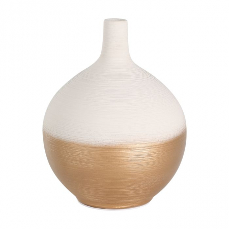 Vaza EGLO SARYKSU 421417  Ceramic White Gold Ø130x185 mm  [2]