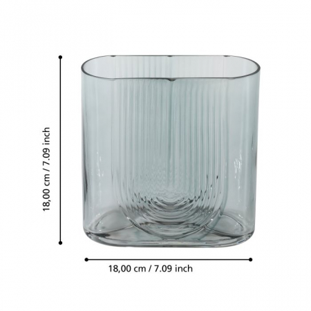 Vaza EGLO SEPATONG 421366  Glass Green Mint 180x80x180 mm  [3]