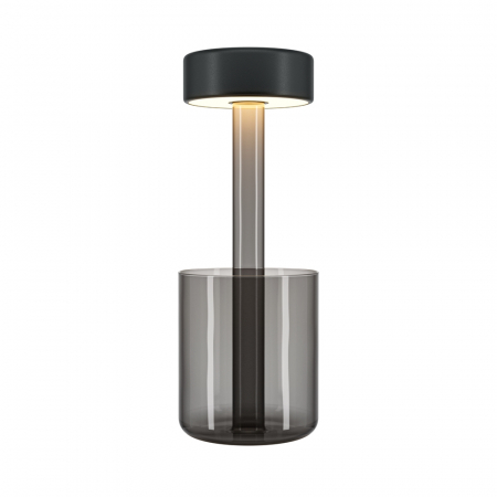 ILUMINAT - Veioza baterie Maytoni AI Collaboration MOD229TL-L3B3K3 LED 3W 2200K-4000K 120lm Metal/Glass Black/Fume IP20