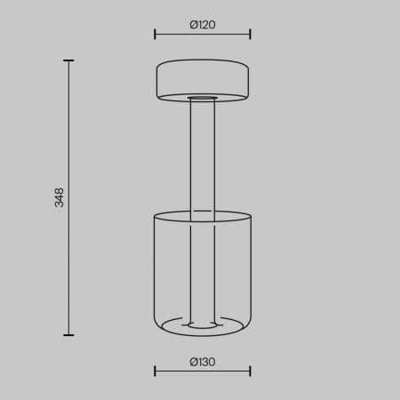 Veioza baterie Maytoni AI Collaboration MOD229TL-L3W3K1 LED 3W 2200K-4000K 120lm Metal/Glass White IP20 [4]