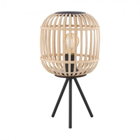 BF VEIOZE - Veioza Eglo Bordesley, lemn natur, 1XE27, H.40 cm, 43218